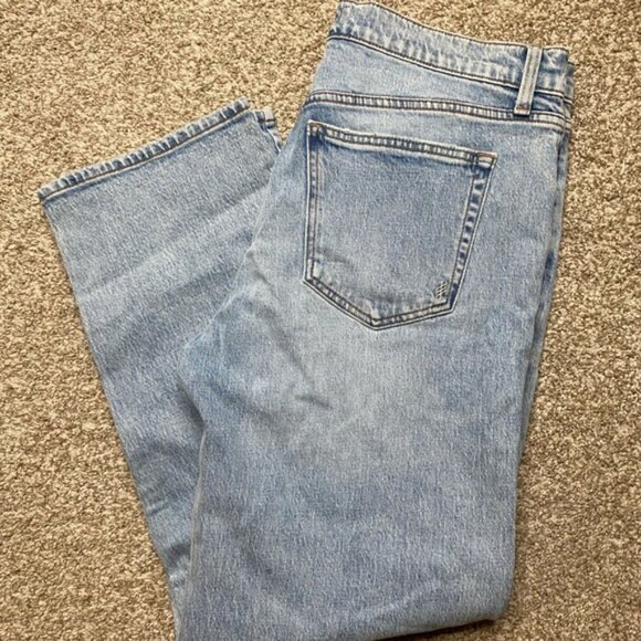 Silver mid rise wide leg jeans - Picture 4 of 4